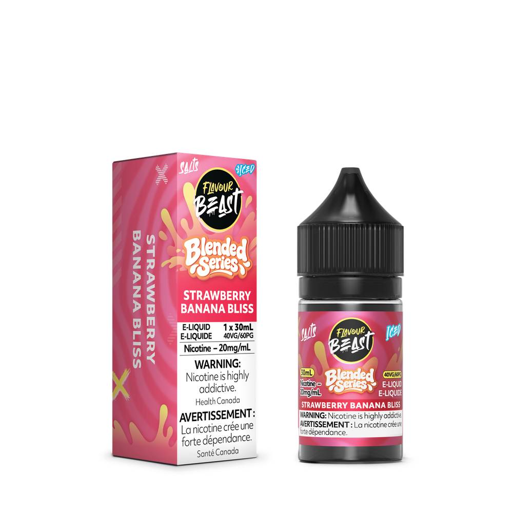 Flavour Beast Blended Series E-Liquid 30mL 20mg – Strawberry Banana Bliss